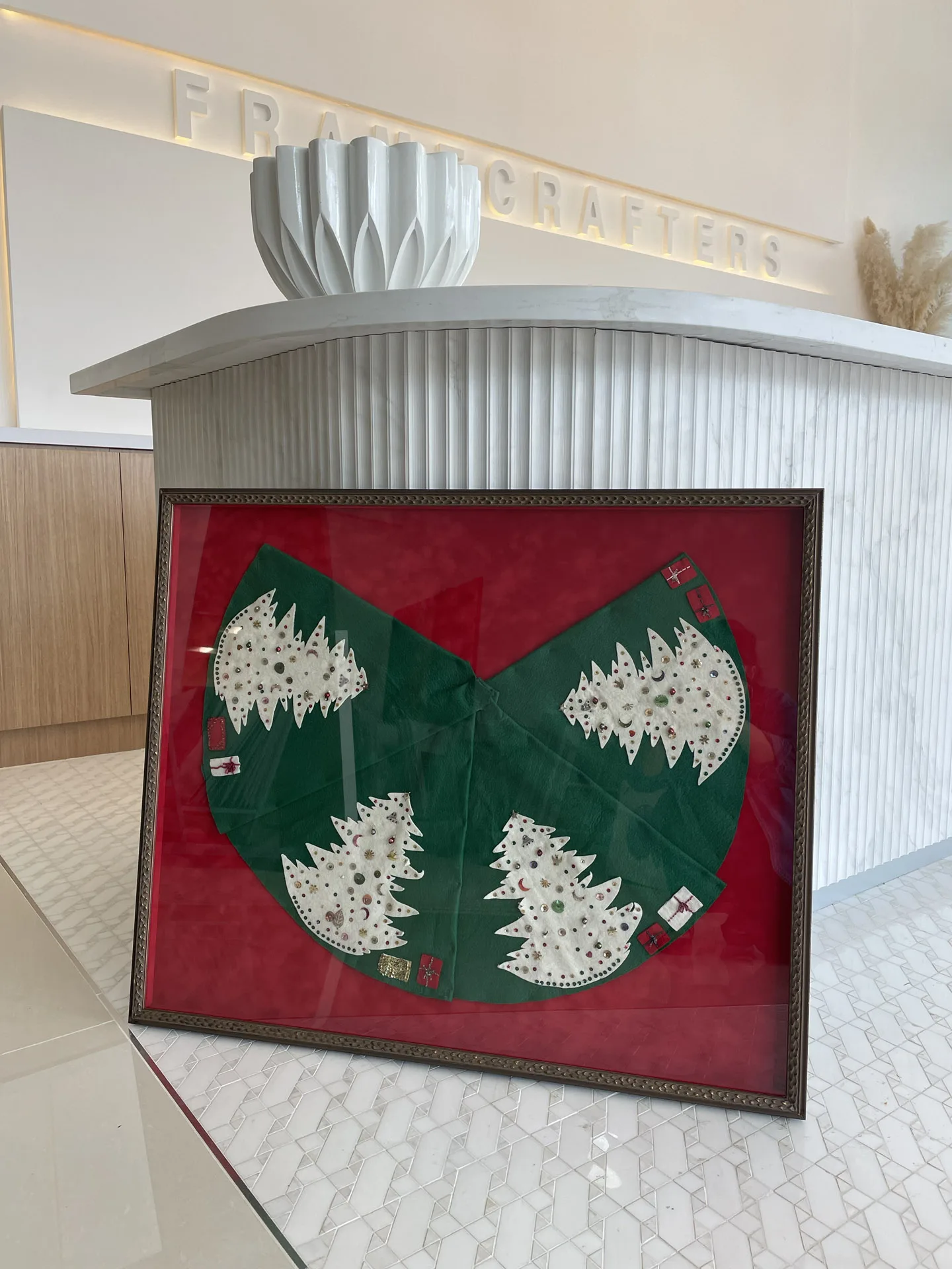 Framed Tree Skirt